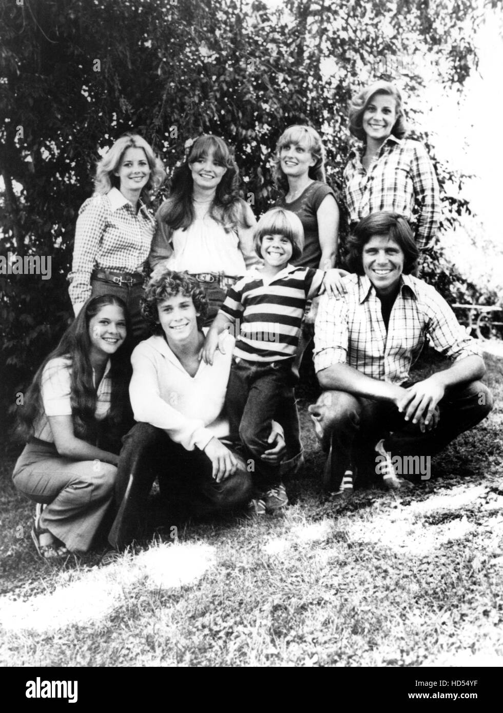 EIGHT IS ENOUGH, (Top, L-R) Dianne Kay, Susan Richardson, Laurie Walters, Lani O'Grady. (Bottom, L-R) Connie Newton, Willie Stock Photo