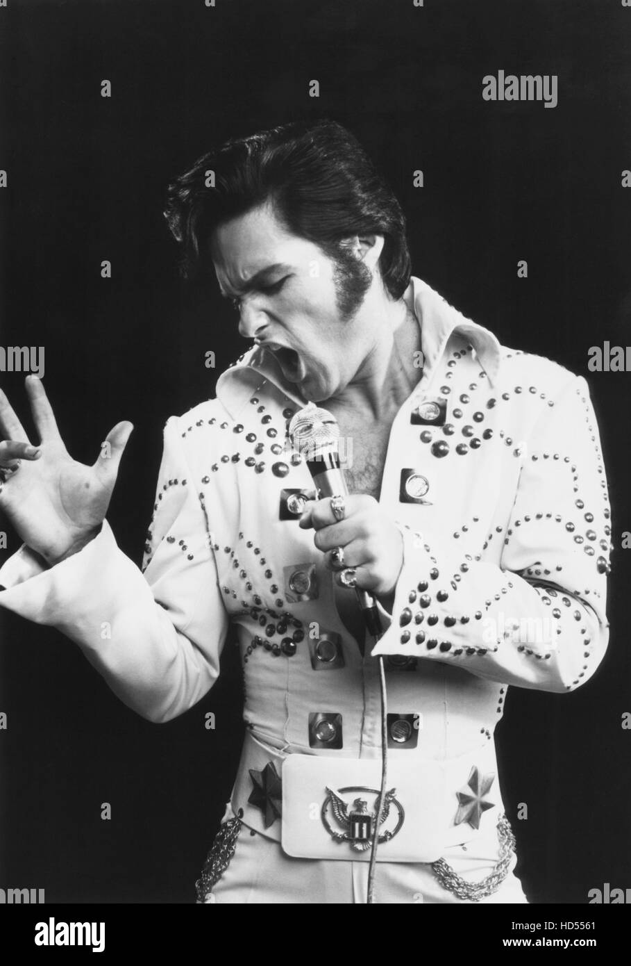 ELVIS, Kurt Russell as Elvis Presley, 1979, © Dick Clark  Productions/courtesy Everett Collection Stock Photo - Alamy