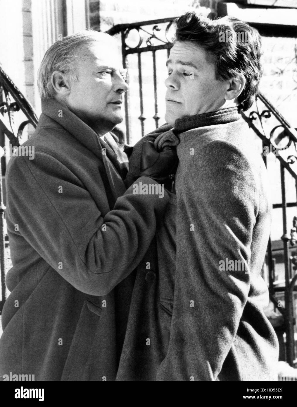 THE EQUALIZER, (from left) Edward Woodward, David Johansen, 'ReEntry