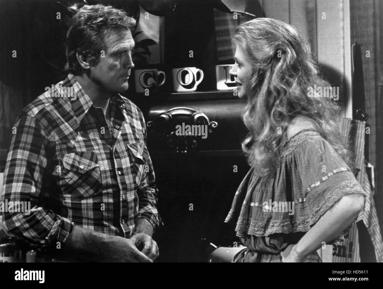 1981 Press Photo Doug Barr in a scene from The Fall Guy, on ABC.