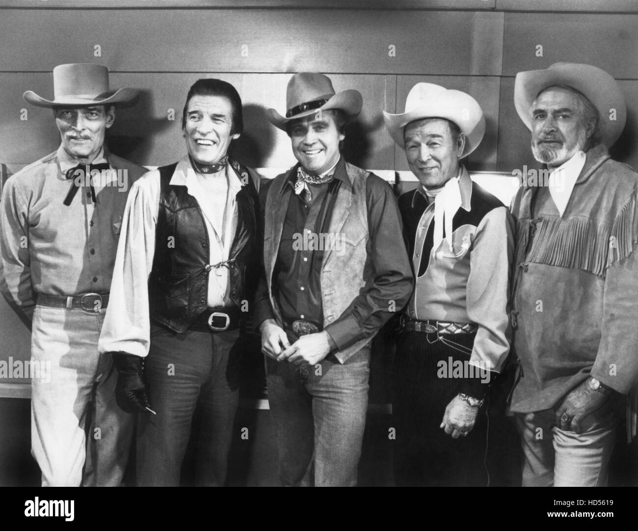 FALL GUY, John Russell, Peter Breck, Lee Majors, Roy Rogers, Jock