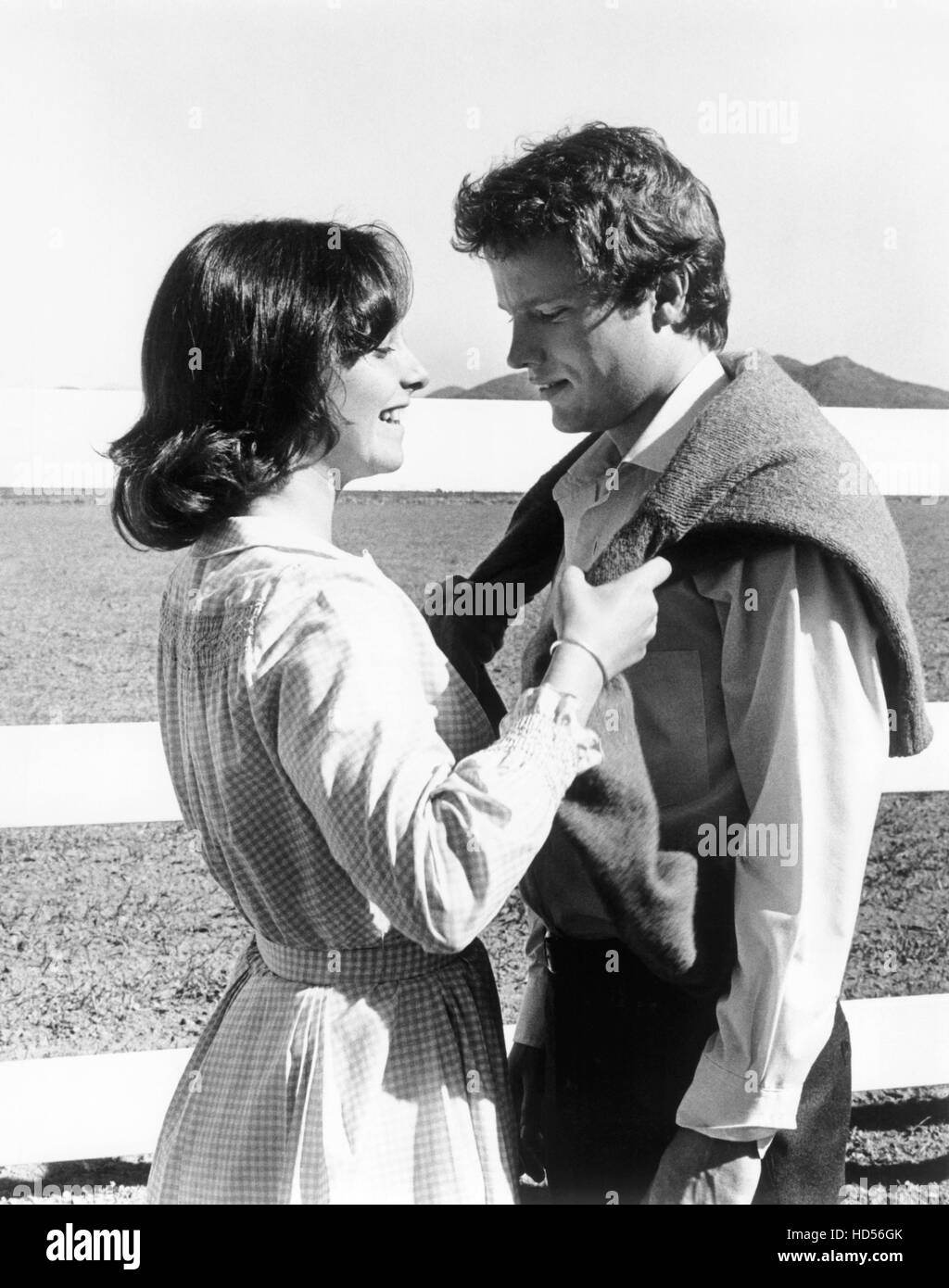 GIBBSVILLE, from left Kathleen Quinn, John Savage, 1976 Stock Photo