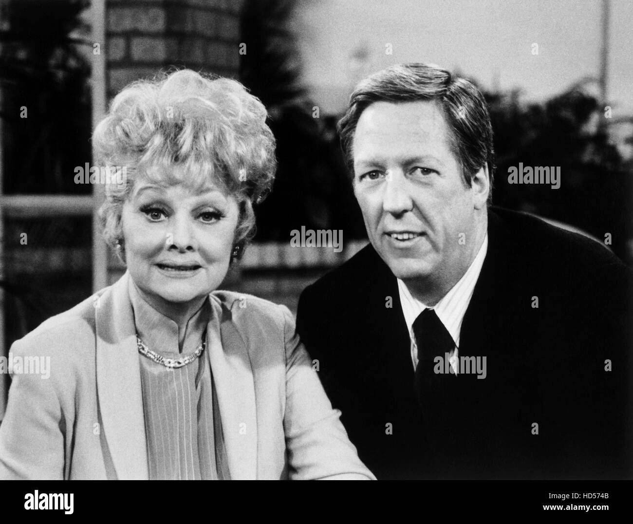GOOD MORNING, AMERICA, Lucille Ball, David Hartman (date unknown), 1975