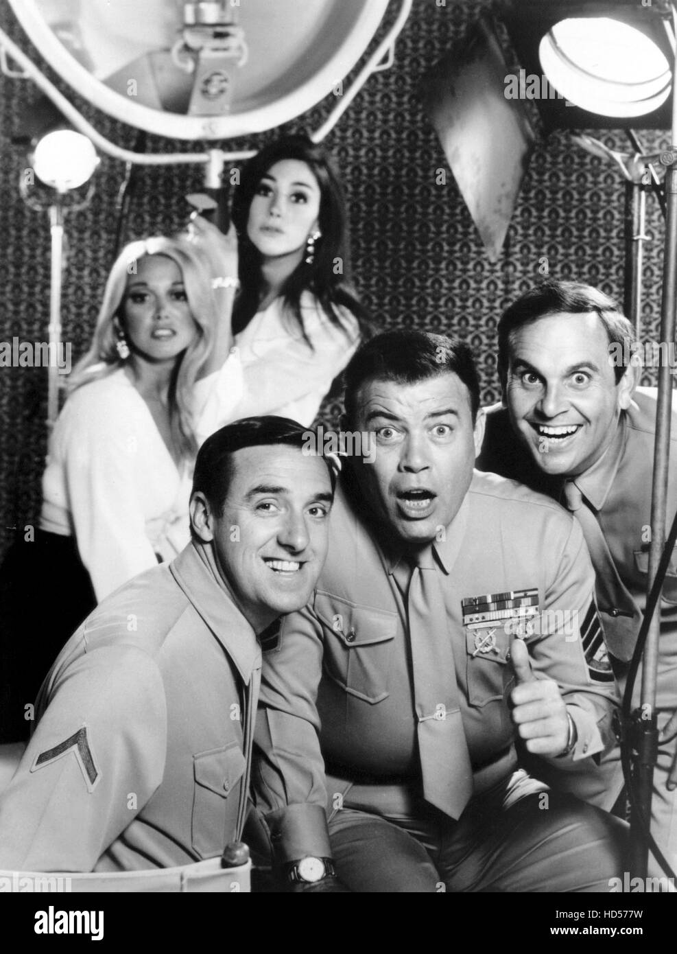 GOMER PYLE, U.S.M.C., Jim Nabors, Frank Sutton, Ronnie Schell, 196469 Stock Photo Alamy