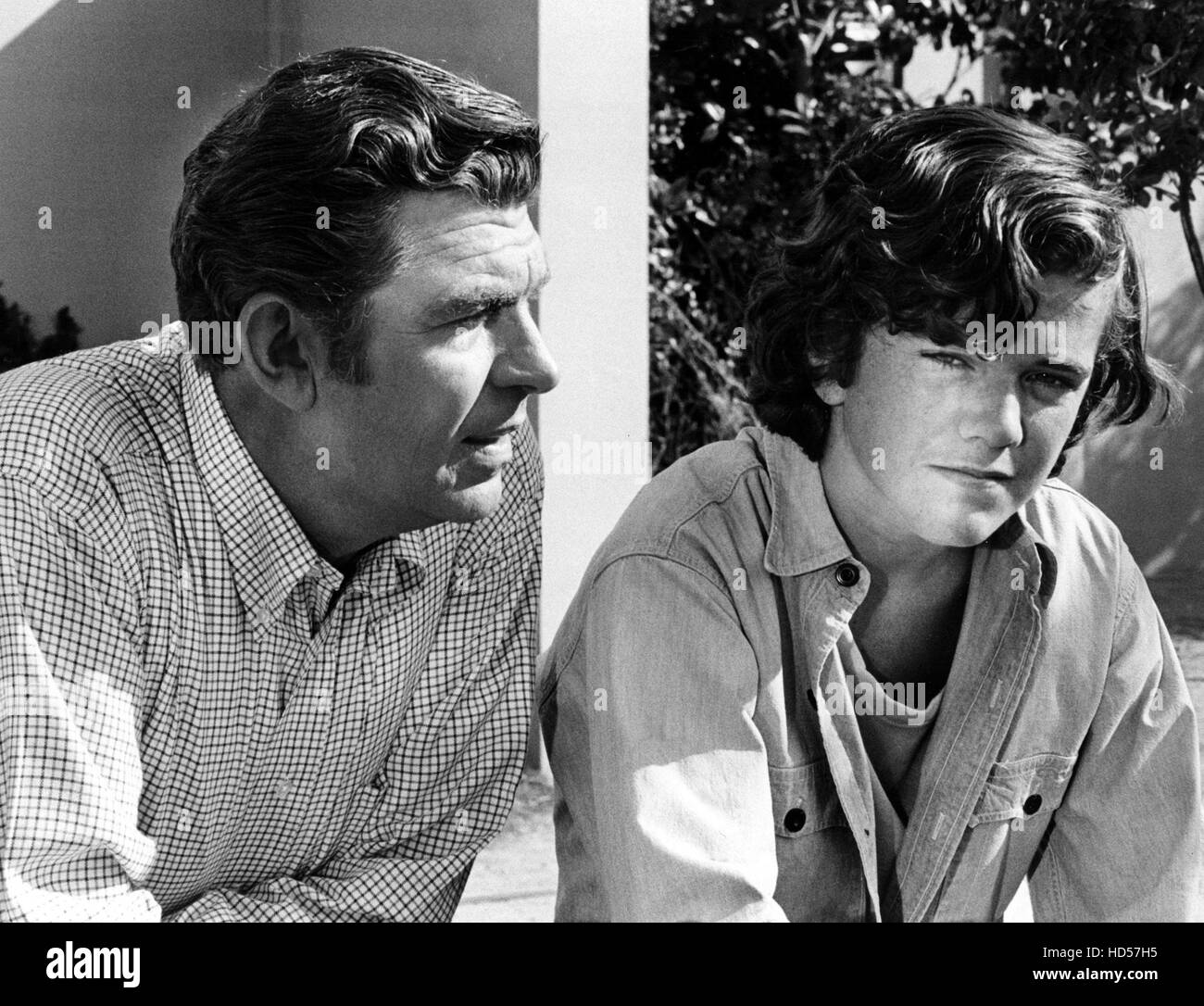 Headmaster Andy Griffith Butch Patrick 1970 71 Stock Photo Alamy