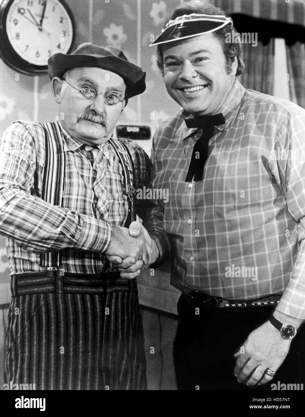 HEE HAW, Grandpa Jones, Roy Clark, 196993 Stock Photo Alamy