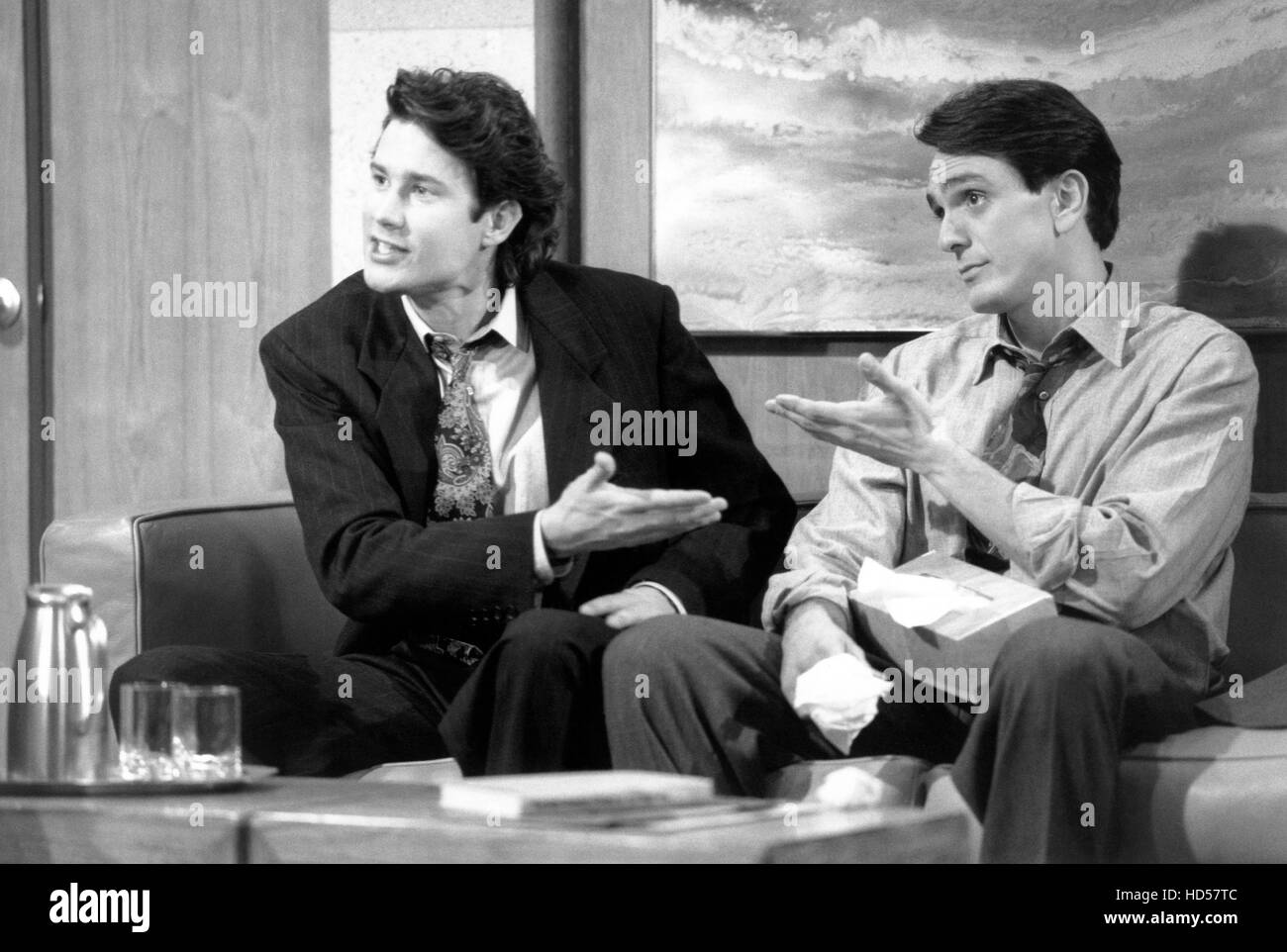 HERMAN'S HEAD, (from left) William Ragsdale, Hank Azaria, 199194