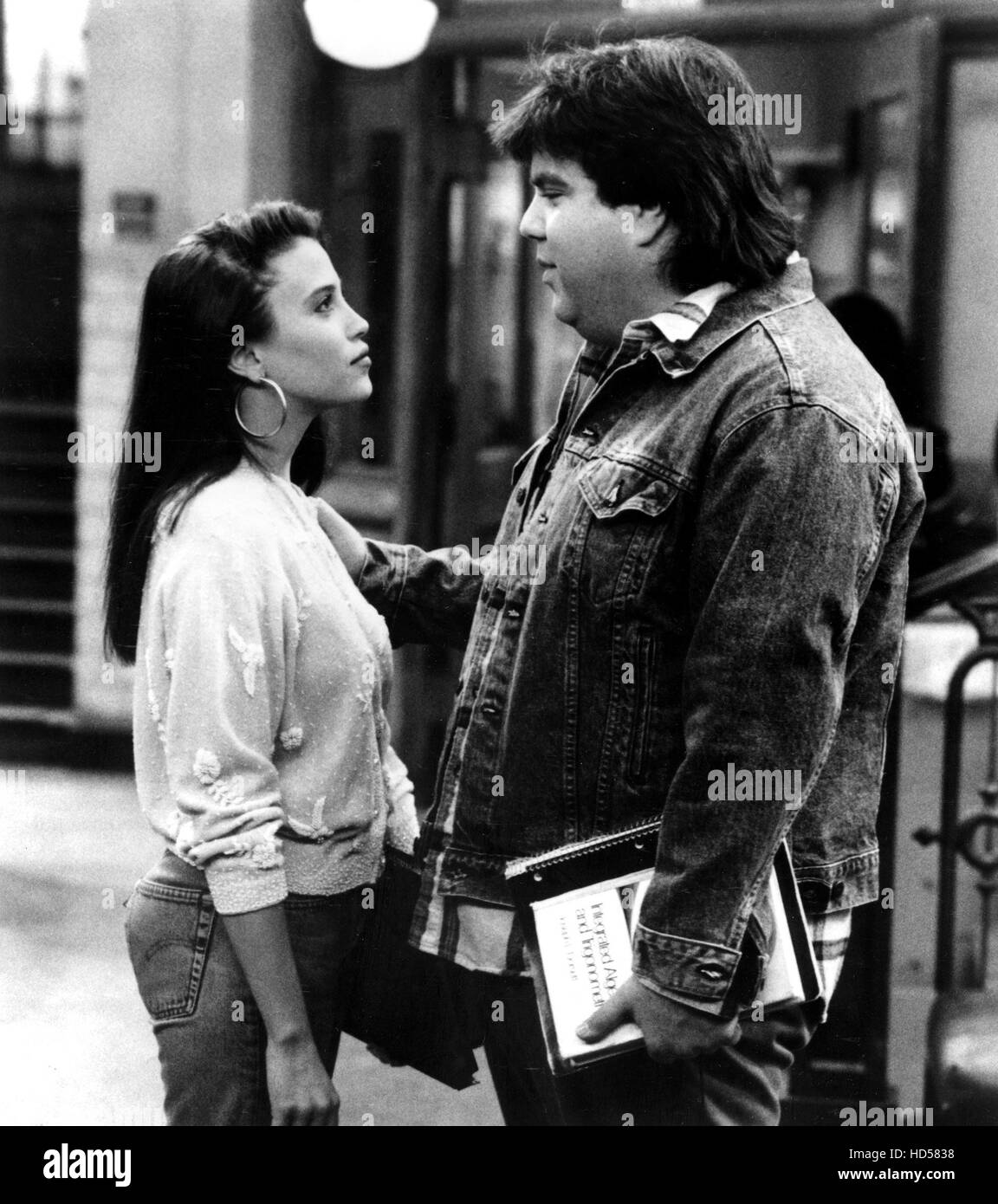 HEAD OF THE CLASS, Leslie Bega, Daniel Schneider, 1990 Stock Photo Alamy