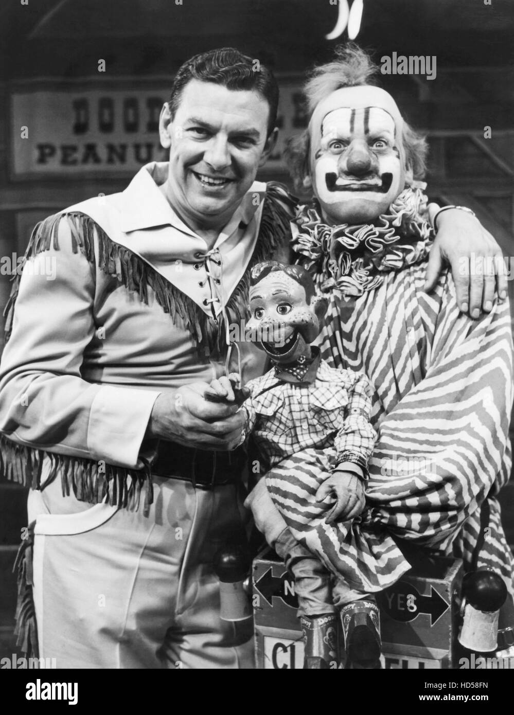THE HOWDY DOODY SHOW, 'Buffalo' Bob Smith, Howdy Doody, Lew Anderson