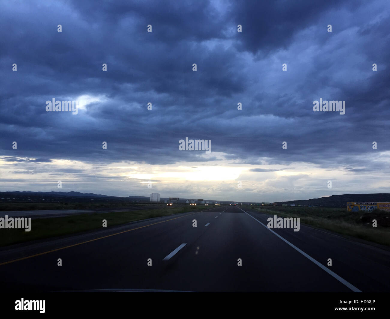 Route 66 sunset hires stock photography and images Alamy