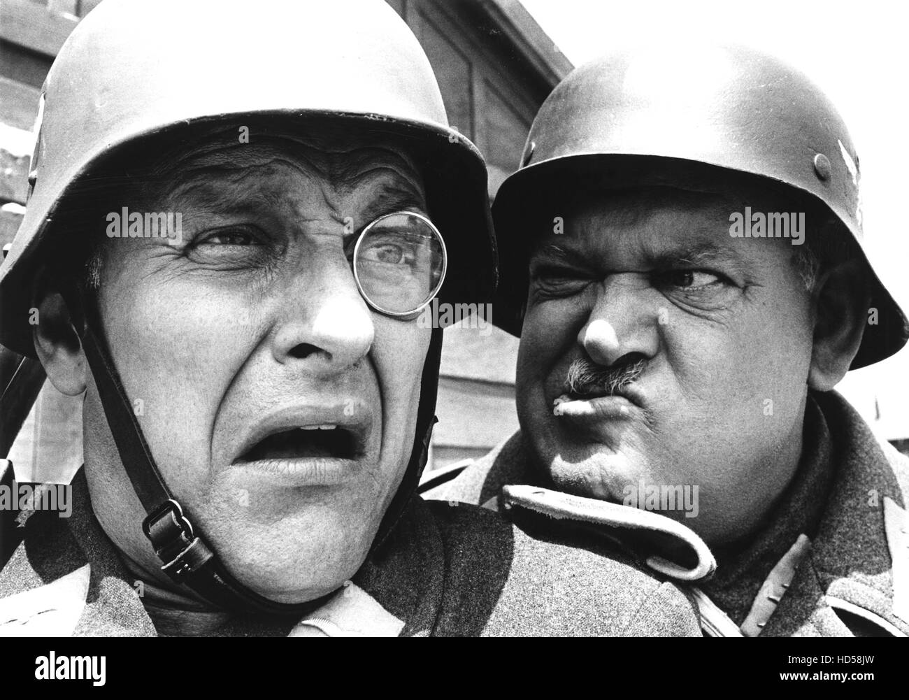 HOGAN'S HEROES, Werner Klemperer, John Banner, 1965-71 Stock Photo
