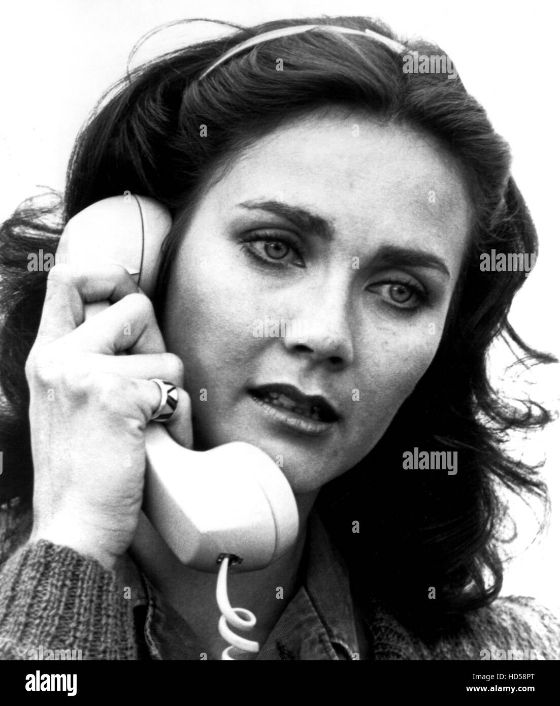 HOT LINE, Lynda Carter, 1982 Stock Photo Alamy