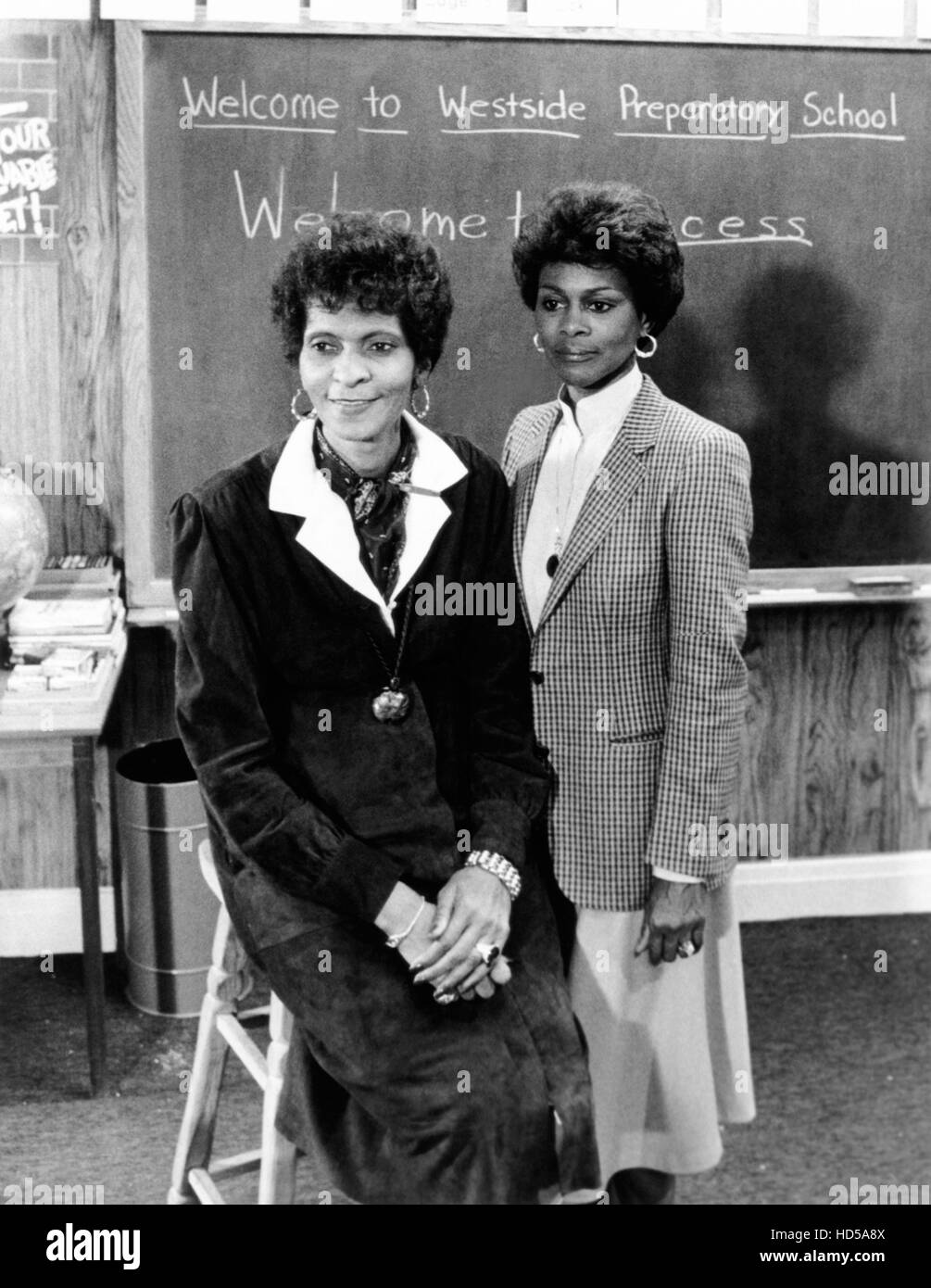 THE MARVA COLLINS STORY, from left Marva Collins, Cicely Tyson, 1981