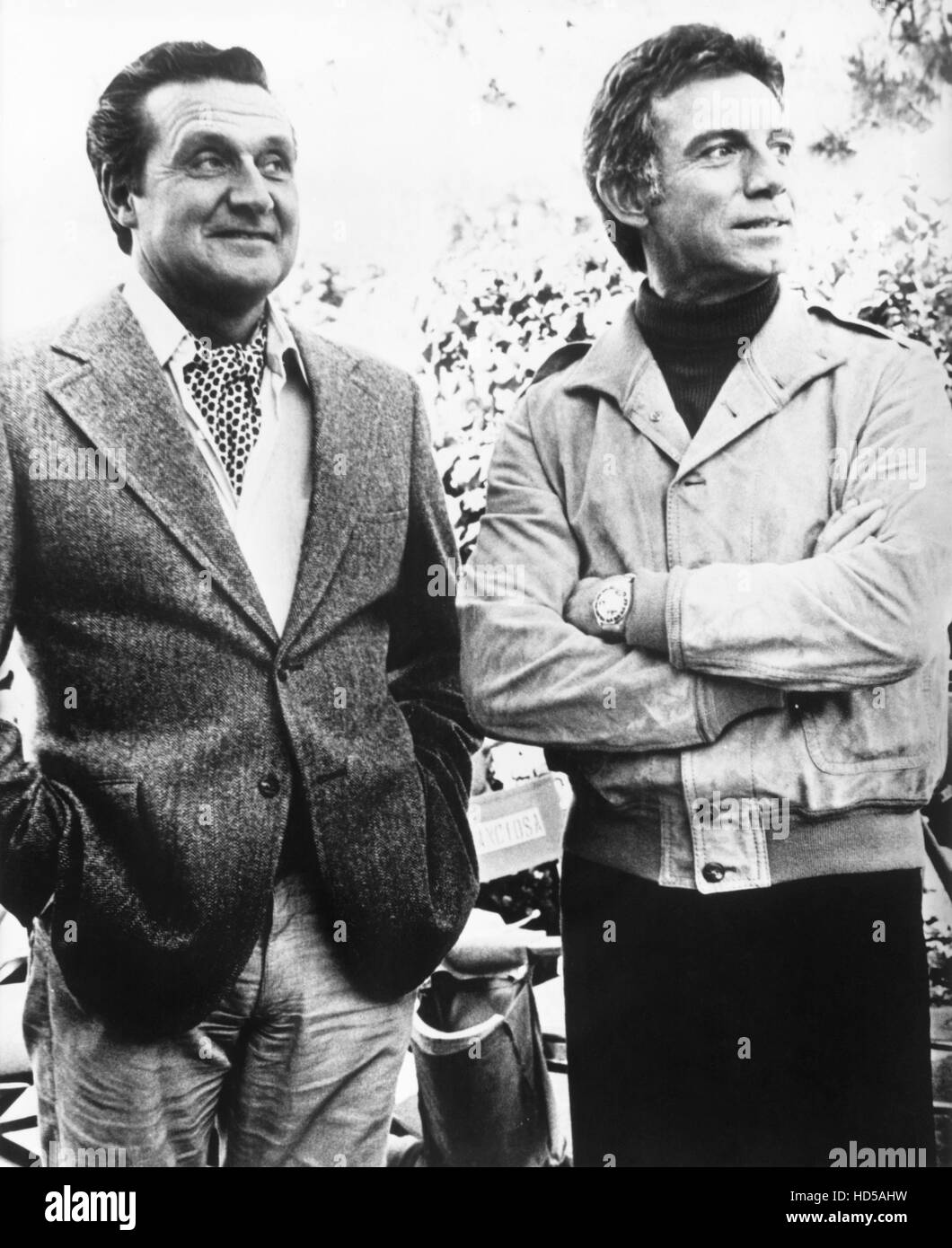 MATT HELM, (from left) Patrick MacNee, Anthony Franciosa onset, 'Matt