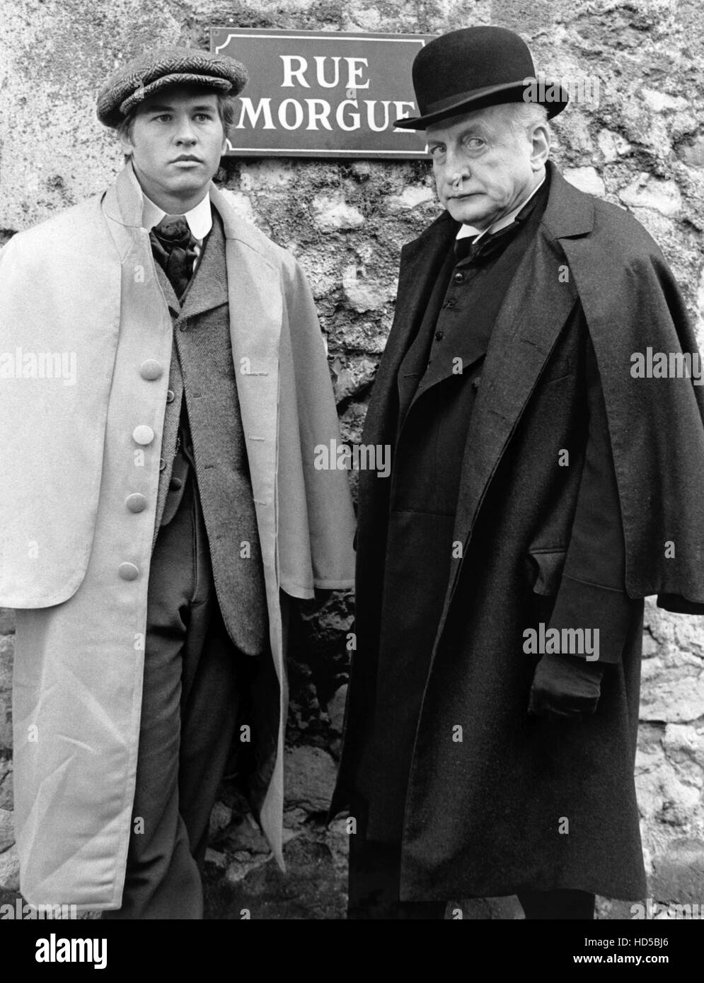 THE MURDERS IN THE RUE Val Kilmer, C. Scott, 1986, © CBS