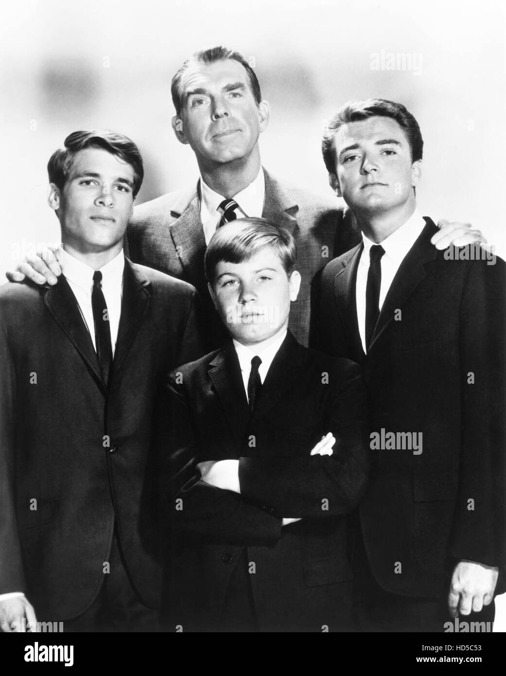MY THREE SONS, from left Don Grady, Fred MacMurray, Stanley Livingston