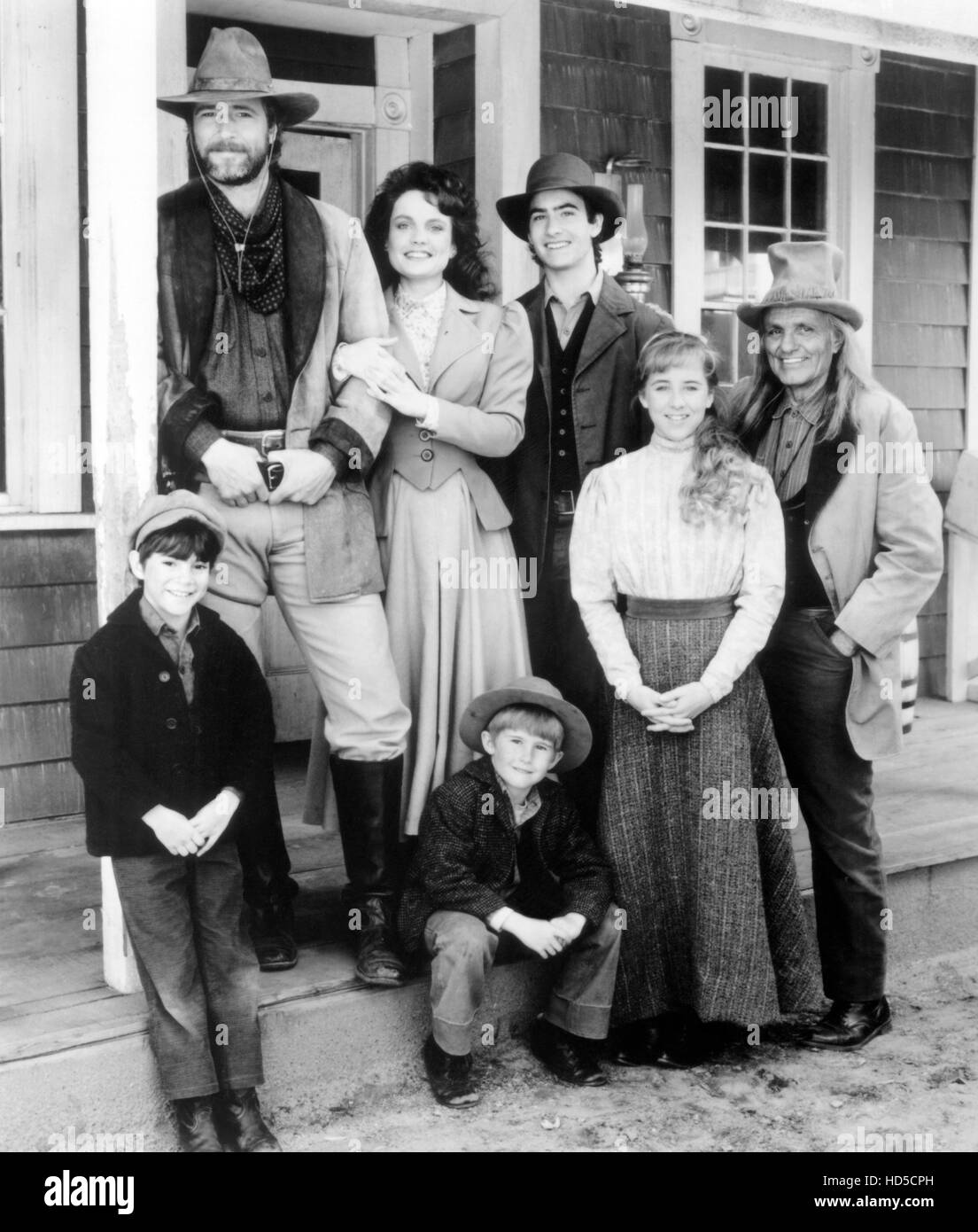 PARADISE, (aka GUNS OF PARADISE), clockwise from top left: Lee Horsley