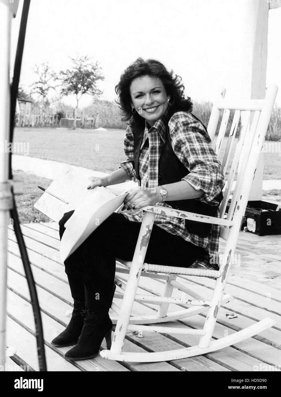 PEOPLE, host Phyllis George, 1978 Stock Photo - Alamy