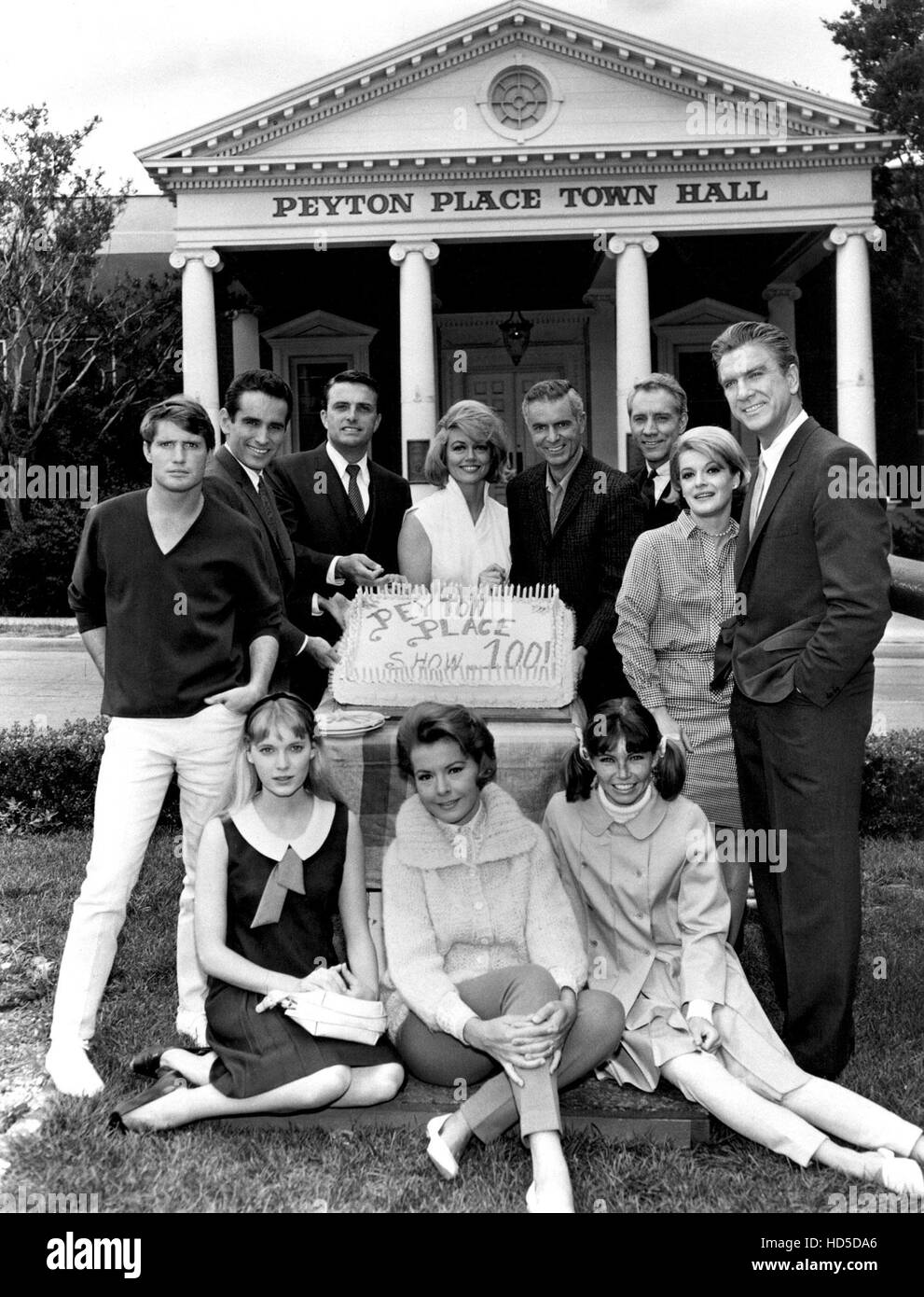 PEYTON PLACE, C. Connelly, M. Farrow, J. Douglas, E. Nelson, K. Rogers