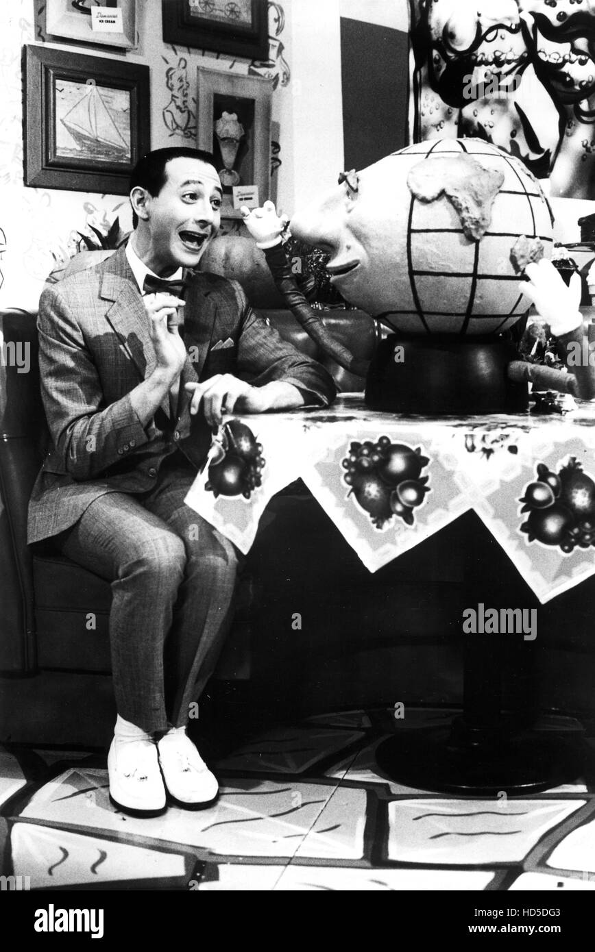 PEEWEE's PLAYHOUSE, Paul Reubens, (as Peewee Herman), 19861990 Stock