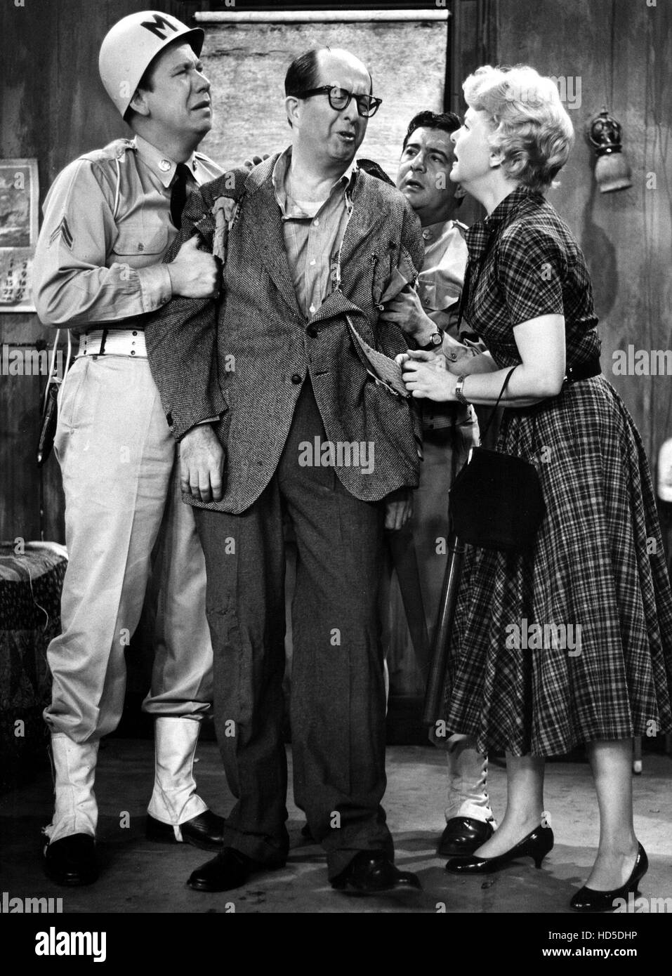 THE PHIL SILVERS SHOW (SGT. BILKO), Allan Melvin, Phil Silvers, Harvey