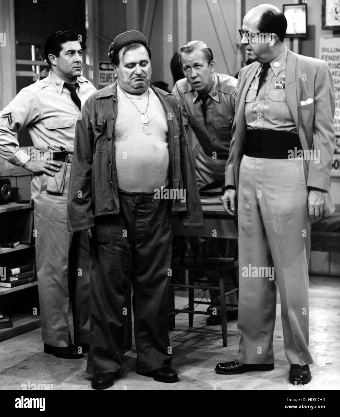 THE PHIL SILVERS SHOW (SGT. BILKO), Harvey Lembeck, Maurice Gosfield
