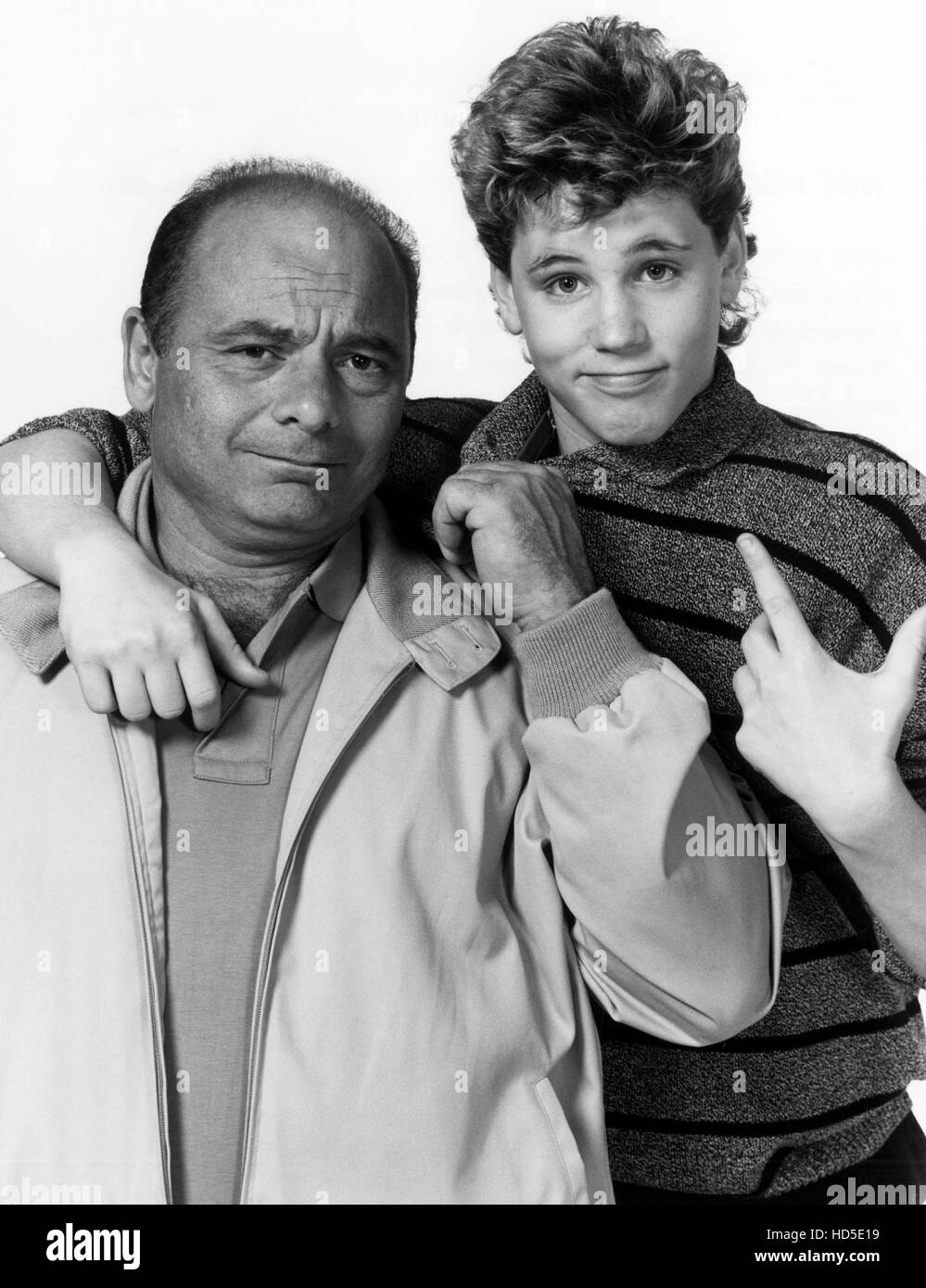ROOMIES, Burt Young, Corey Haim, 1987 Stock Photo Alamy