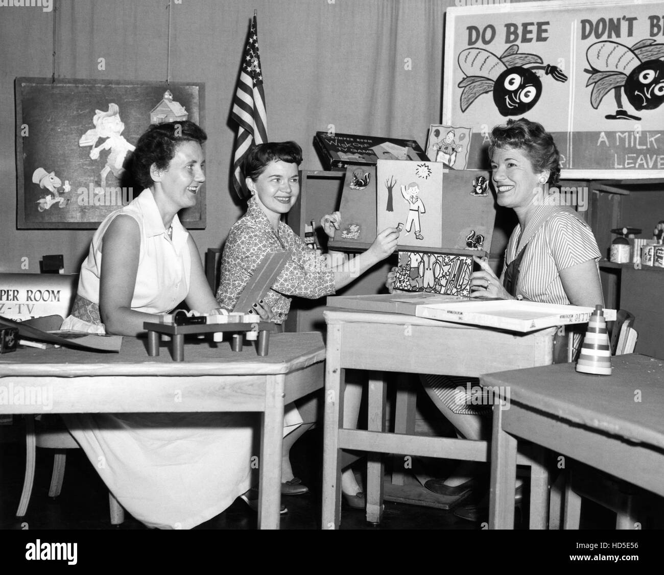 ROMPER ROOM, Pat Sanders, Nancy Claster, Mary Denman, 195394 Stock