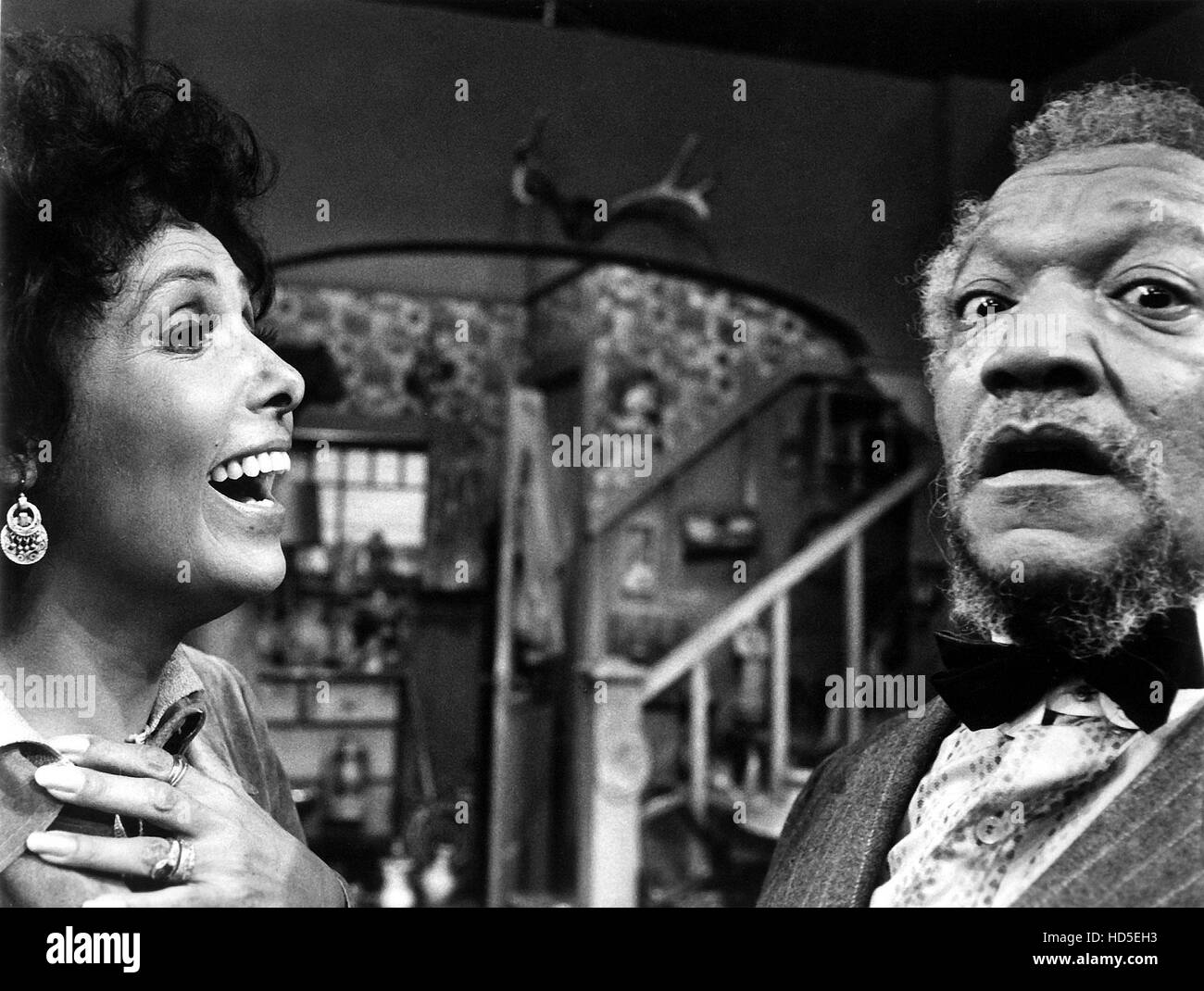 SANFORD AND SON, Lena Horne, Redd Foxx, 1972-77 Stock Photo - Alamy