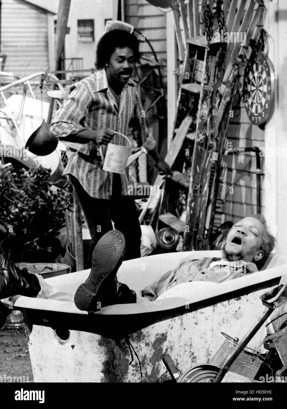 SANFORD AND SON, Demond Wilson, Redd Foxx, 1972-77 Stock Photo - Alamy