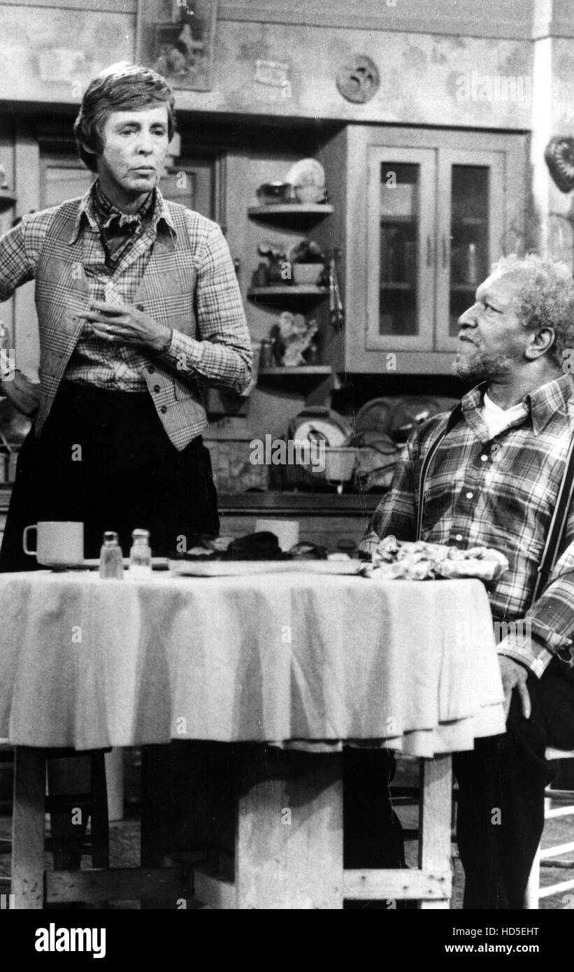 SANFORD AND SON, 1972-77, Nancy Kulp, Redd Foxx Stock Photo - Alamy