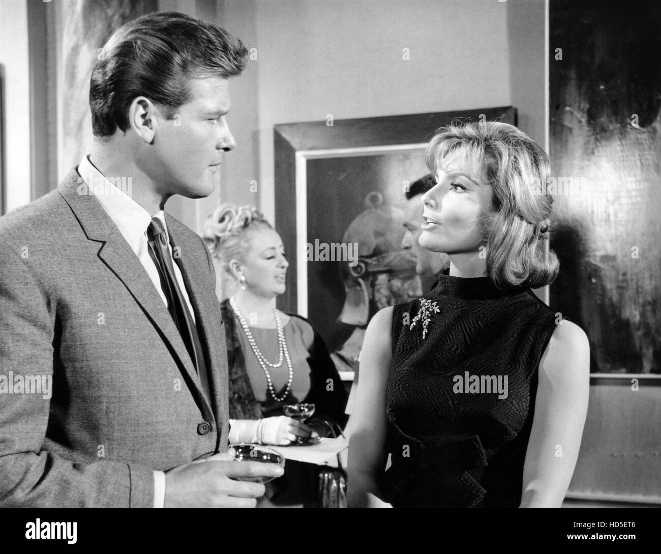 THE SAINT, Roger Moore, Suzanne Lloyd, 'The Man Who Liked Lions ...