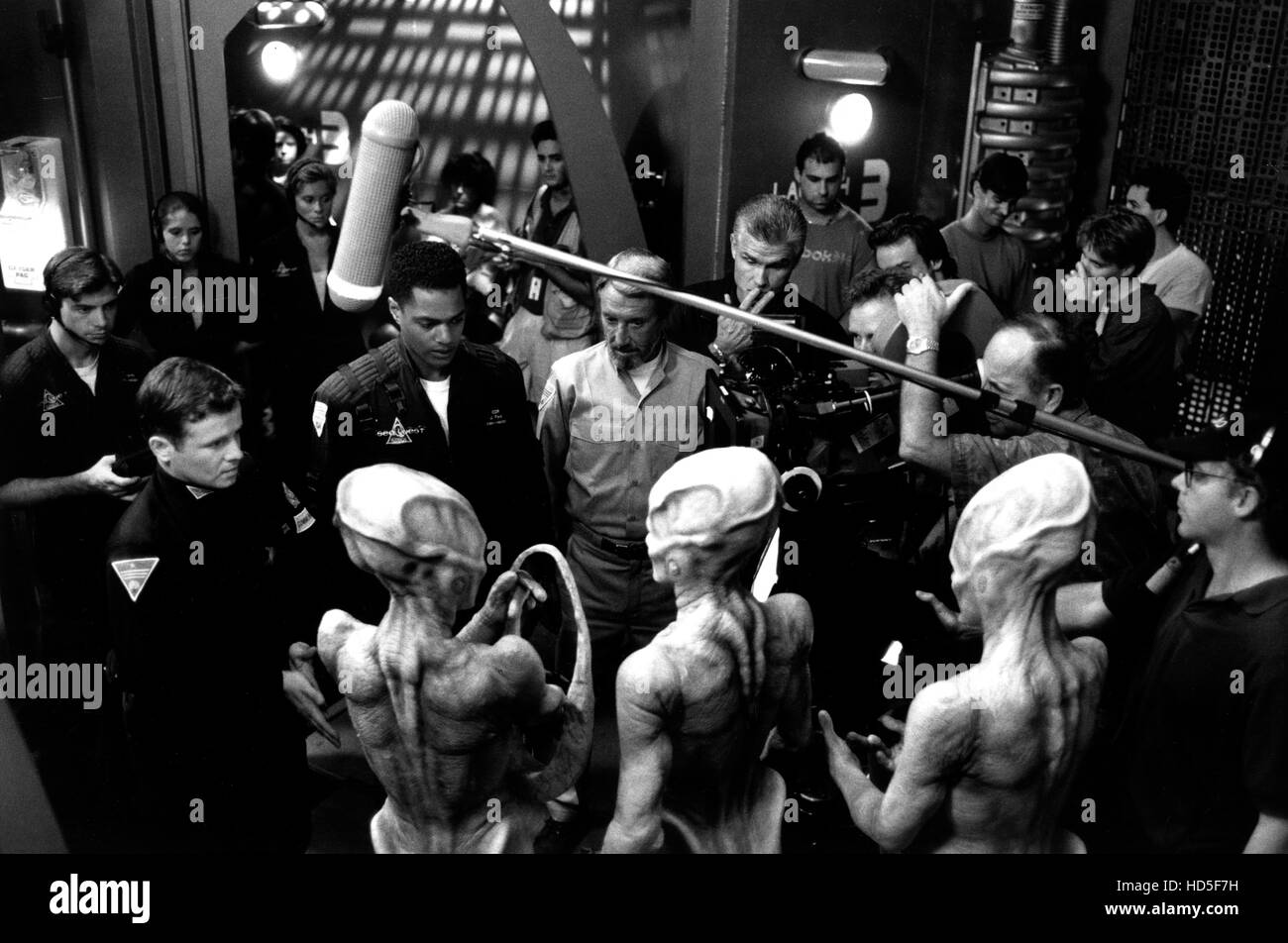 SEAQUEST DSV, filming on set, 199395, (c)Universal TV/courtesy Everett