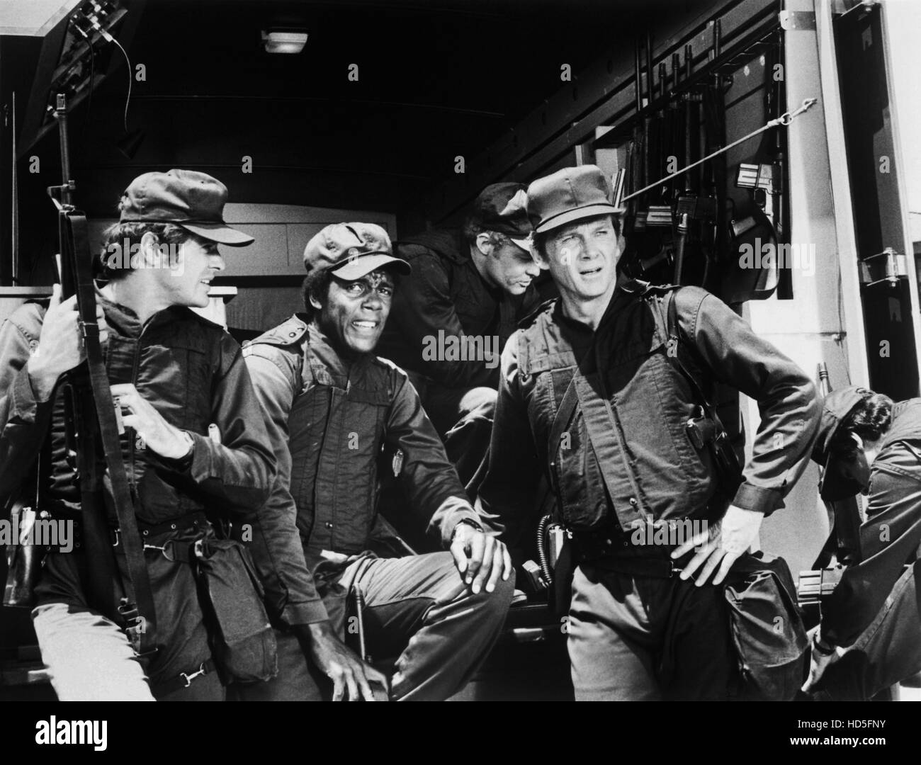 S.W.A.T., from left: Robert Urich, Rod Perry, James Coleman, Steve ...