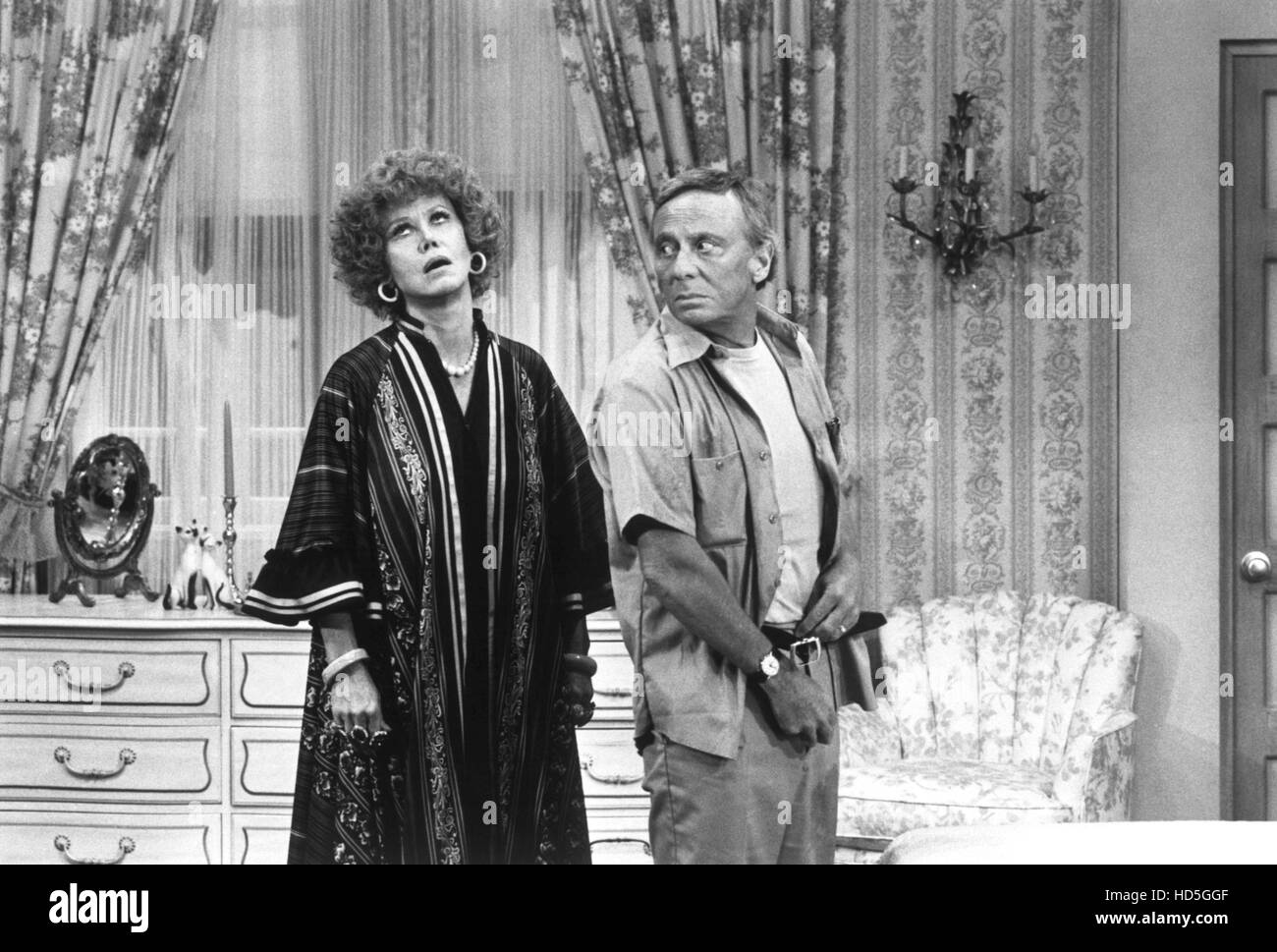 THREE'S COMPANY, from left Audra Lindley, Norman Fell, 197784 Stock
