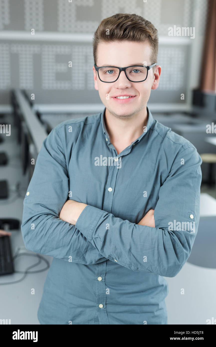 college student in computer lab Stock Photo - Alamy