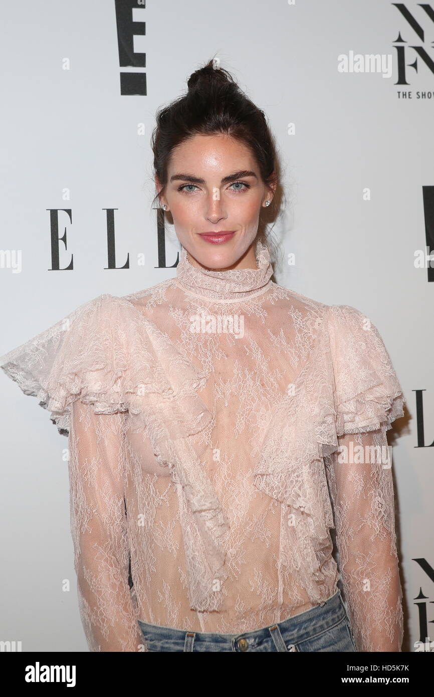 E Elle And Img New York Fashion Week Kick Off At Santina Featuring Hilary Rhoda Where New York 