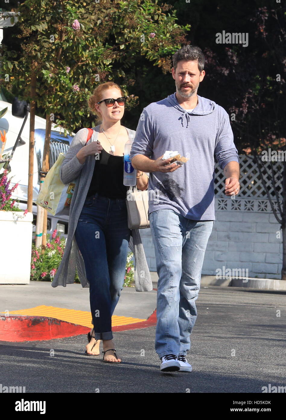 Amy Adams and her husband Darren Le Gallo grocery shopping at Bristol