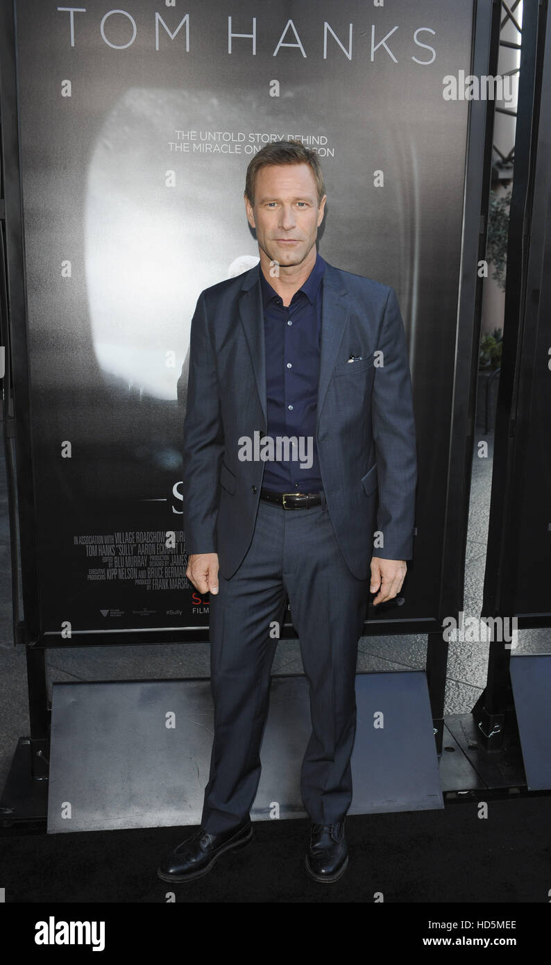 Industry Screening Sully Featuring: Aaron Eckhart Where: Los Angeles ...