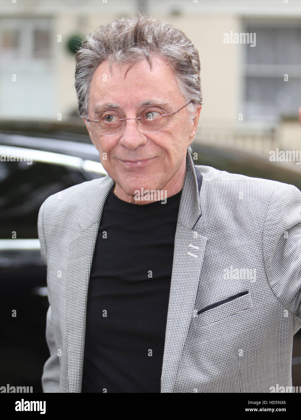 Frankie Valli outside ITV Studios Featuring Frankie Valli Where