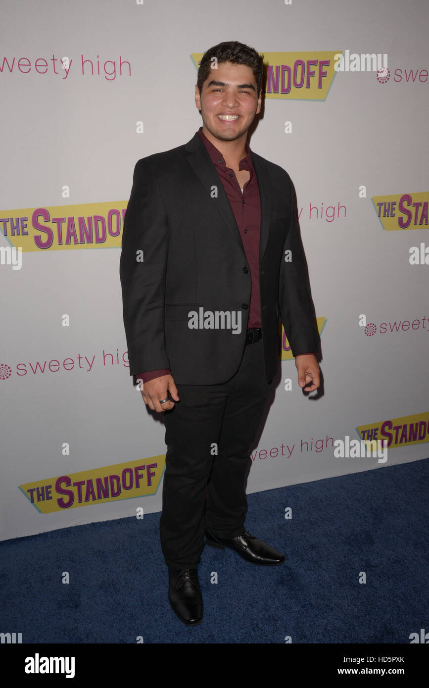 Premiere of ‘The Standoff' at Regal LA Live: A Barco Innovation Center  Featuring: Daniel Vasquez Where: Los Angeles, California, United States When: 08 Sep 2016 Stock Photo