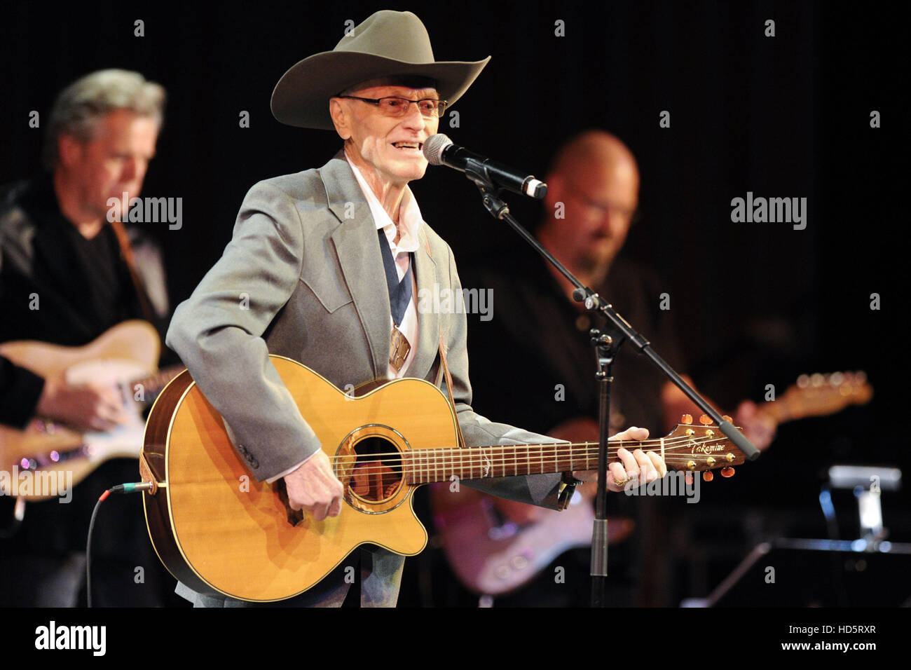 CCMA Legends Show at Centennial Hall in London, Ontario.  Featuring: Johnny Burke Where: London, Canada When: 09 Sep 2016 Stock Photo