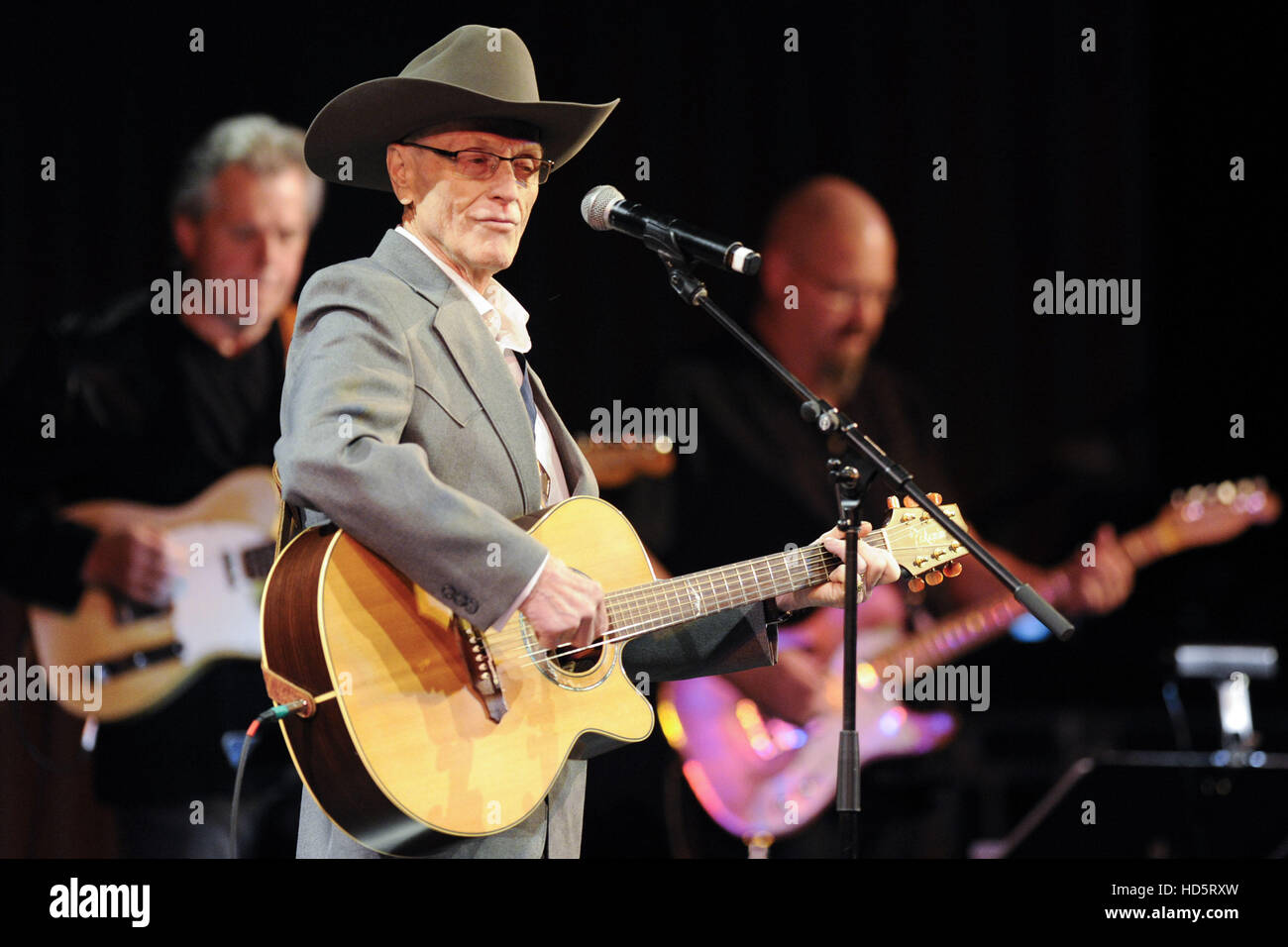 CCMA Legends Show at Centennial Hall in London, Ontario.  Featuring: Johnny Burke Where: London, Canada When: 09 Sep 2016 Stock Photo