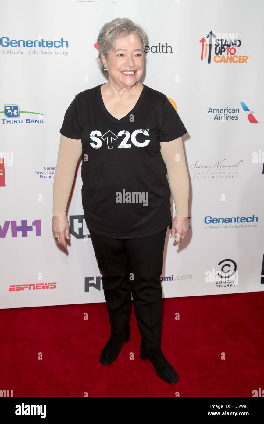 The 5th Biennial Stand Up To Cancer at Walt Disney Concert Hall - Arrivals  Featuring: Kathy Bates Where: Los Angeles, California, United States When: 09 Sep 2016 Stock Photo