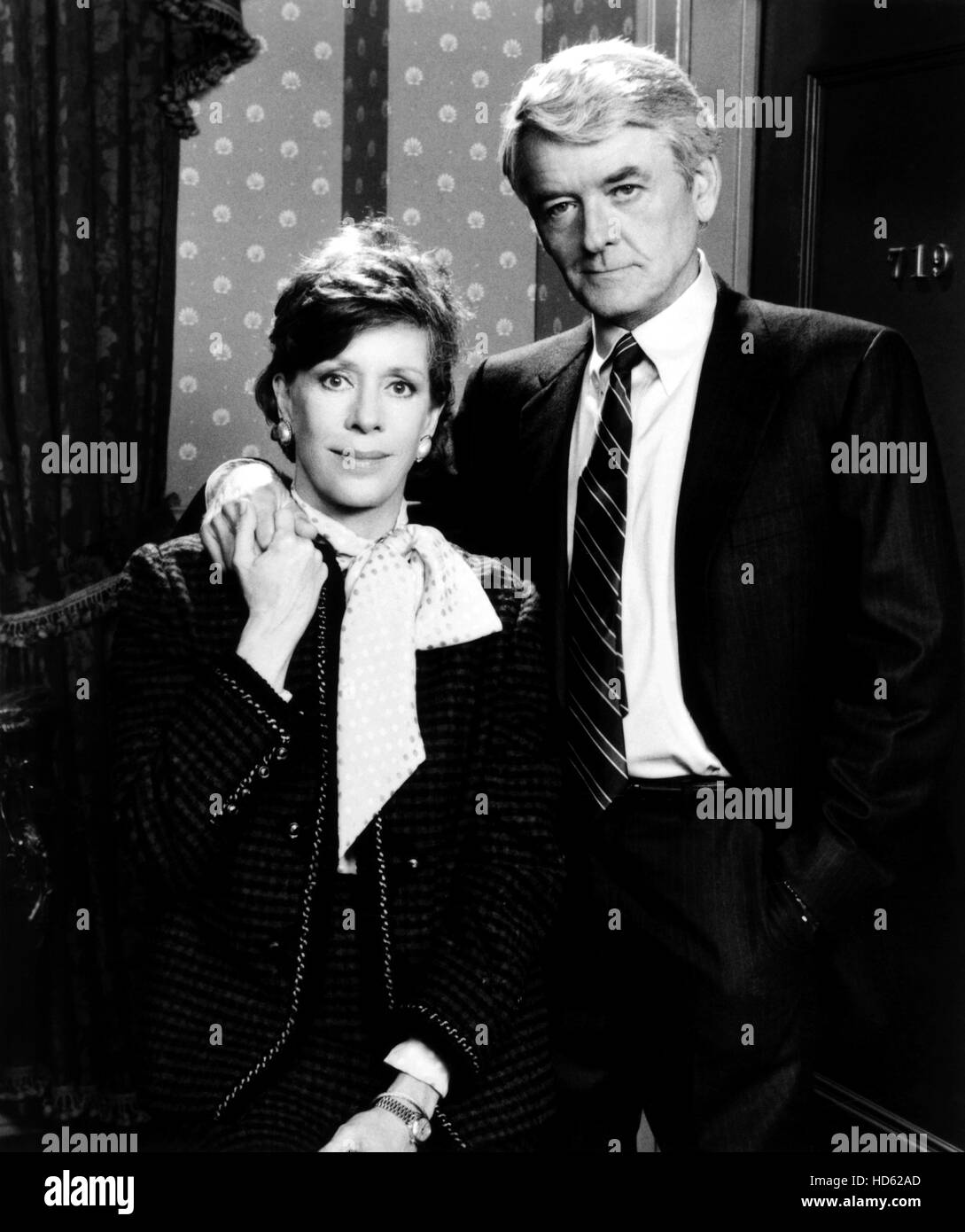 PLAZA SUITE, from left, Carol Hal Holbrook, aired December 3, 1987, ©ABC/courtesy