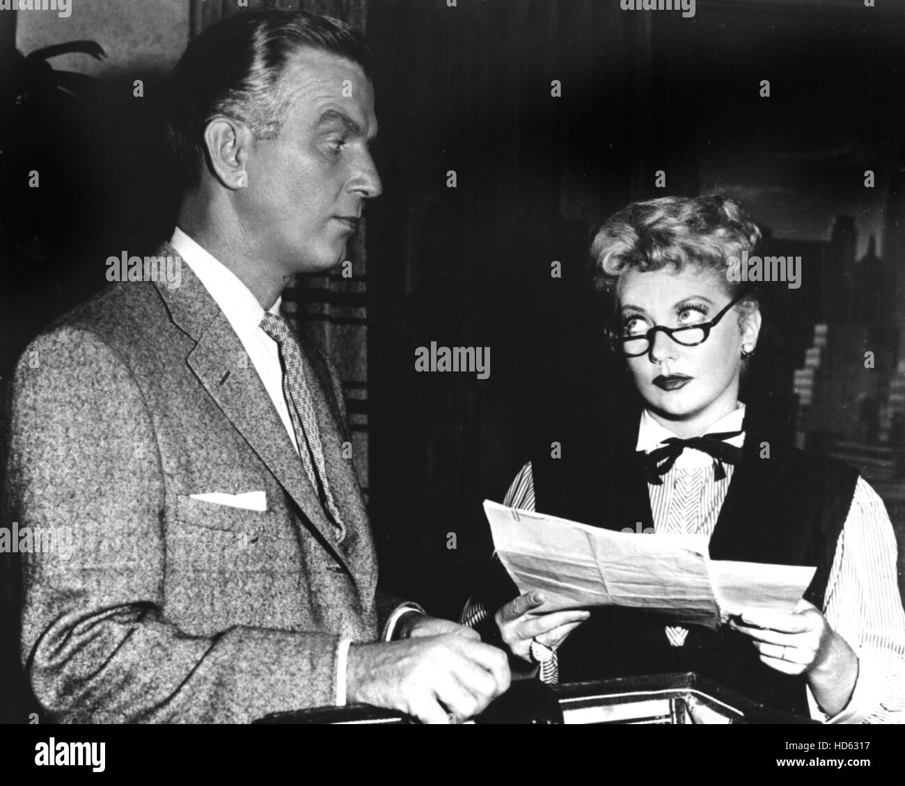 private-secretary-don-porter-ann-sothern-1953-1957-stock-photo-alamy