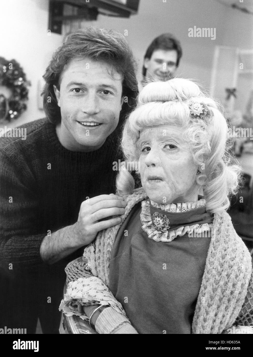 PUNKY BREWSTER, (from left) Andy Gibb, Soleil Moon Frye, (Season 1