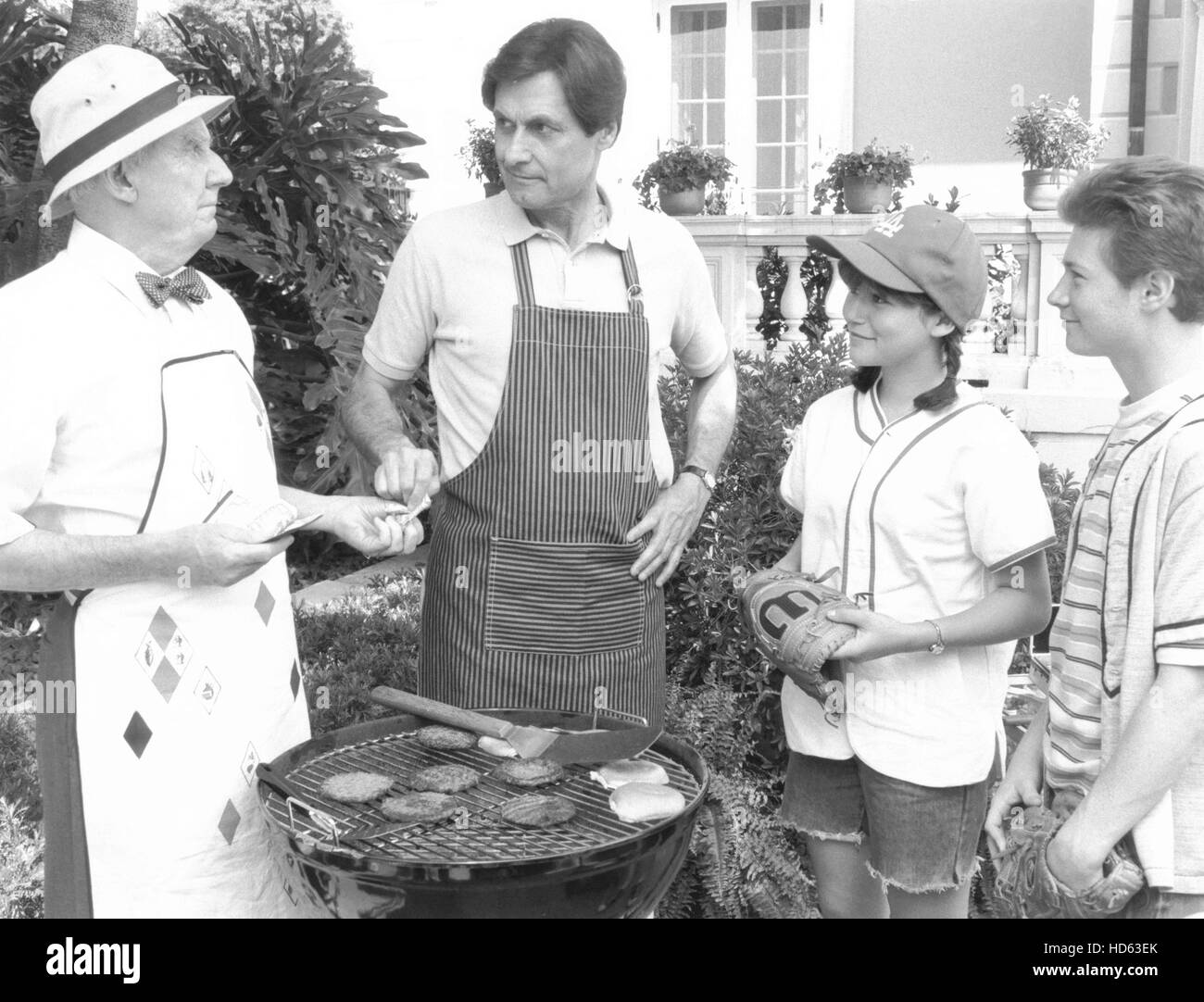 RAGS TO RICHES, from left Douglas Seale, Joseph Bologna, Blanca DeGarr