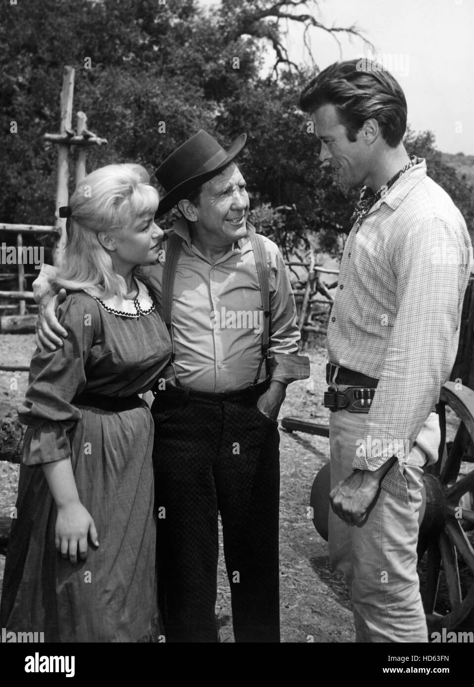 RAWHIDE, Patty McCormack, Burgess Meredith, Clint Eastwood, 'Incident