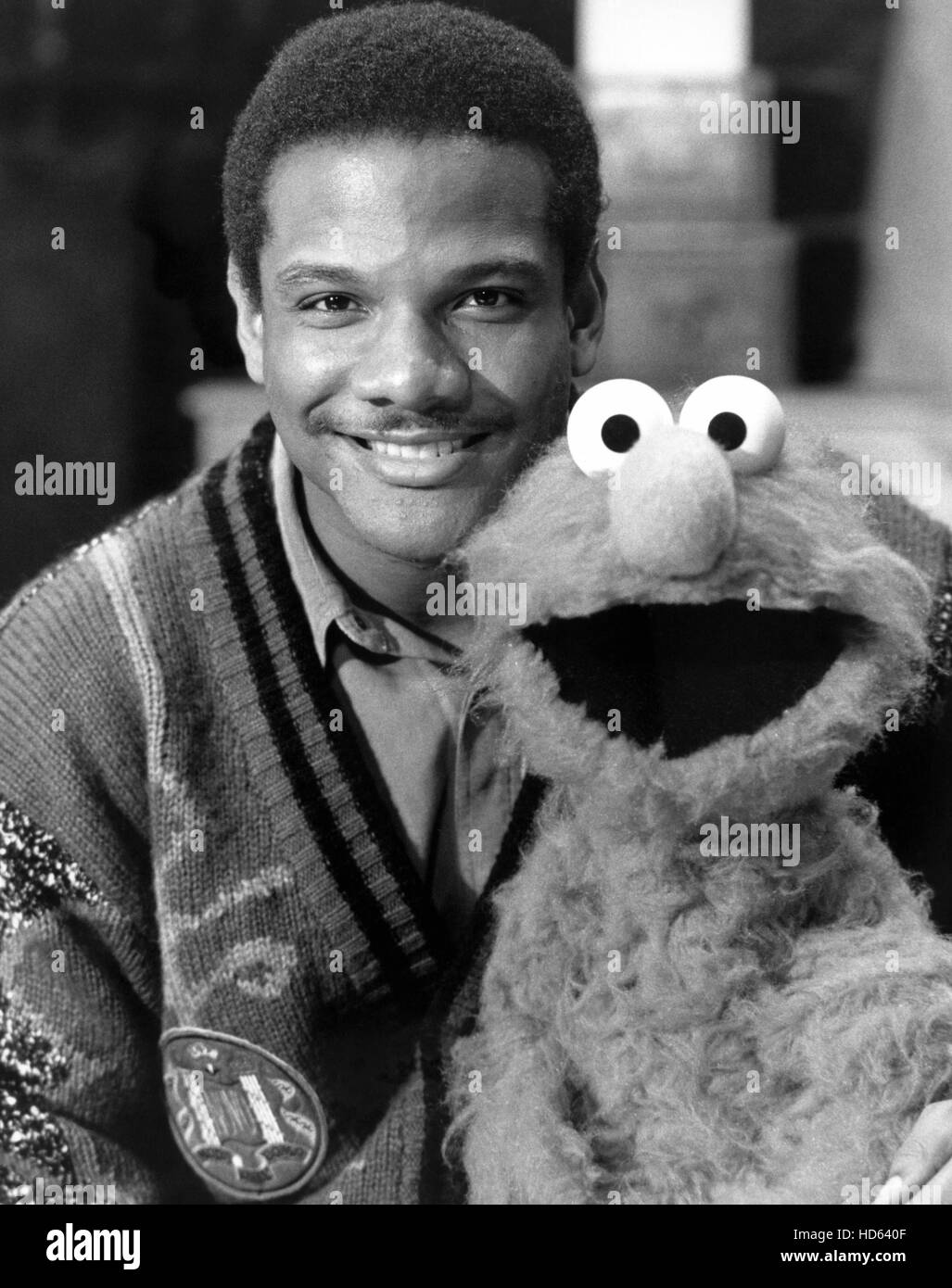 SESAME STREET, Kevin Clash (puppeteer) with his main character Elmo ca